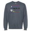 16x20 PRINT AREA Softstyle® Midweight Crewneck Sweatshirt Thumbnail