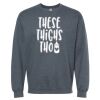 16x20 PRINT AREA Softstyle® Midweight Crewneck Sweatshirt Thumbnail