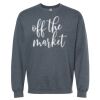 16x20 PRINT AREA Softstyle® Midweight Crewneck Sweatshirt Thumbnail