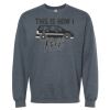 16x20 PRINT AREA Softstyle® Midweight Crewneck Sweatshirt Thumbnail