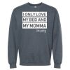 16x20 PRINT AREA Softstyle® Midweight Crewneck Sweatshirt Thumbnail