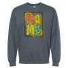 16x20 PRINT AREA Softstyle® Midweight Crewneck Sweatshirt Thumbnail