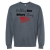 16x20 PRINT AREA Softstyle® Midweight Crewneck Sweatshirt Thumbnail