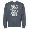 16x20 PRINT AREA Softstyle® Midweight Crewneck Sweatshirt Thumbnail