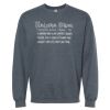16x20 PRINT AREA Softstyle® Midweight Crewneck Sweatshirt Thumbnail