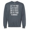 16x20 PRINT AREA Softstyle® Midweight Crewneck Sweatshirt Thumbnail