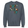 16x20 PRINT AREA Softstyle® Midweight Crewneck Sweatshirt Thumbnail