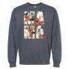 16x20 PRINT AREA Softstyle® Midweight Crewneck Sweatshirt Thumbnail