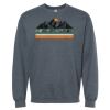 16x20 PRINT AREA Softstyle® Midweight Crewneck Sweatshirt Thumbnail