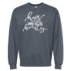 16x20 PRINT AREA Softstyle® Midweight Crewneck Sweatshirt Thumbnail