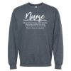 16x20 PRINT AREA Softstyle® Midweight Crewneck Sweatshirt Thumbnail