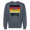 16x20 PRINT AREA Softstyle® Midweight Crewneck Sweatshirt Thumbnail