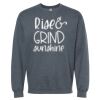 16x20 PRINT AREA Softstyle® Midweight Crewneck Sweatshirt Thumbnail