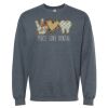 16x20 PRINT AREA Softstyle® Midweight Crewneck Sweatshirt Thumbnail
