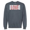 16x20 PRINT AREA Softstyle® Midweight Crewneck Sweatshirt Thumbnail
