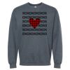 16x20 PRINT AREA Softstyle® Midweight Crewneck Sweatshirt Thumbnail