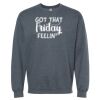 16x20 PRINT AREA Softstyle® Midweight Crewneck Sweatshirt Thumbnail