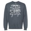 16x20 PRINT AREA Softstyle® Midweight Crewneck Sweatshirt Thumbnail