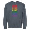 16x20 PRINT AREA Softstyle® Midweight Crewneck Sweatshirt Thumbnail
