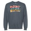 16x20 PRINT AREA Softstyle® Midweight Crewneck Sweatshirt Thumbnail