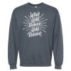 16x20 PRINT AREA Softstyle® Midweight Crewneck Sweatshirt Thumbnail