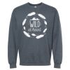 16x20 PRINT AREA Softstyle® Midweight Crewneck Sweatshirt Thumbnail