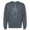 16x20 PRINT AREA Softstyle® Midweight Crewneck Sweatshirt Thumbnail