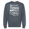16x20 PRINT AREA Softstyle® Midweight Crewneck Sweatshirt Thumbnail