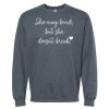16x20 PRINT AREA Softstyle® Midweight Crewneck Sweatshirt Thumbnail
