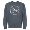 16x20 PRINT AREA Softstyle® Midweight Crewneck Sweatshirt Thumbnail