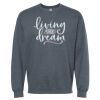 16x20 PRINT AREA Softstyle® Midweight Crewneck Sweatshirt Thumbnail
