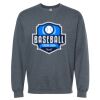 16x20 PRINT AREA Softstyle® Midweight Crewneck Sweatshirt Thumbnail