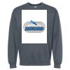 16x20 PRINT AREA Softstyle® Midweight Crewneck Sweatshirt Thumbnail