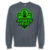 16x20 PRINT AREA Softstyle® Midweight Crewneck Sweatshirt Thumbnail