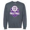 16x20 PRINT AREA Softstyle® Midweight Crewneck Sweatshirt Thumbnail