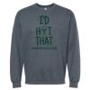 16x20 PRINT AREA Softstyle® Midweight Crewneck Sweatshirt Thumbnail