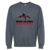 16x20 PRINT AREA Softstyle® Midweight Crewneck Sweatshirt Thumbnail