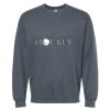 16x20 PRINT AREA Softstyle® Midweight Crewneck Sweatshirt Thumbnail