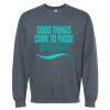 16x20 PRINT AREA Softstyle® Midweight Crewneck Sweatshirt Thumbnail