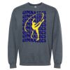 16x20 PRINT AREA Softstyle® Midweight Crewneck Sweatshirt Thumbnail