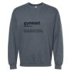 16x20 PRINT AREA Softstyle® Midweight Crewneck Sweatshirt Thumbnail